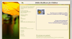 Desktop Screenshot of dallashealthcareforchildren.com